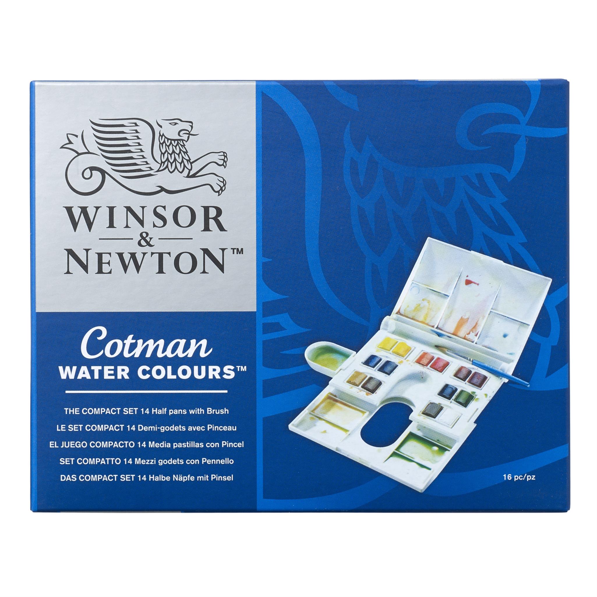 WINSOR & NEWTON WATERCOLOUR COTMAN COMPACT SET - alternative